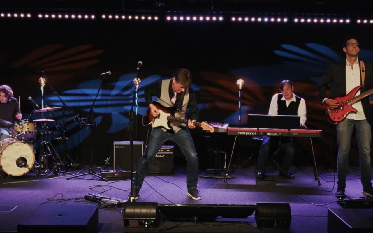 Die Band German Tyler & Friends live auf der Bühne