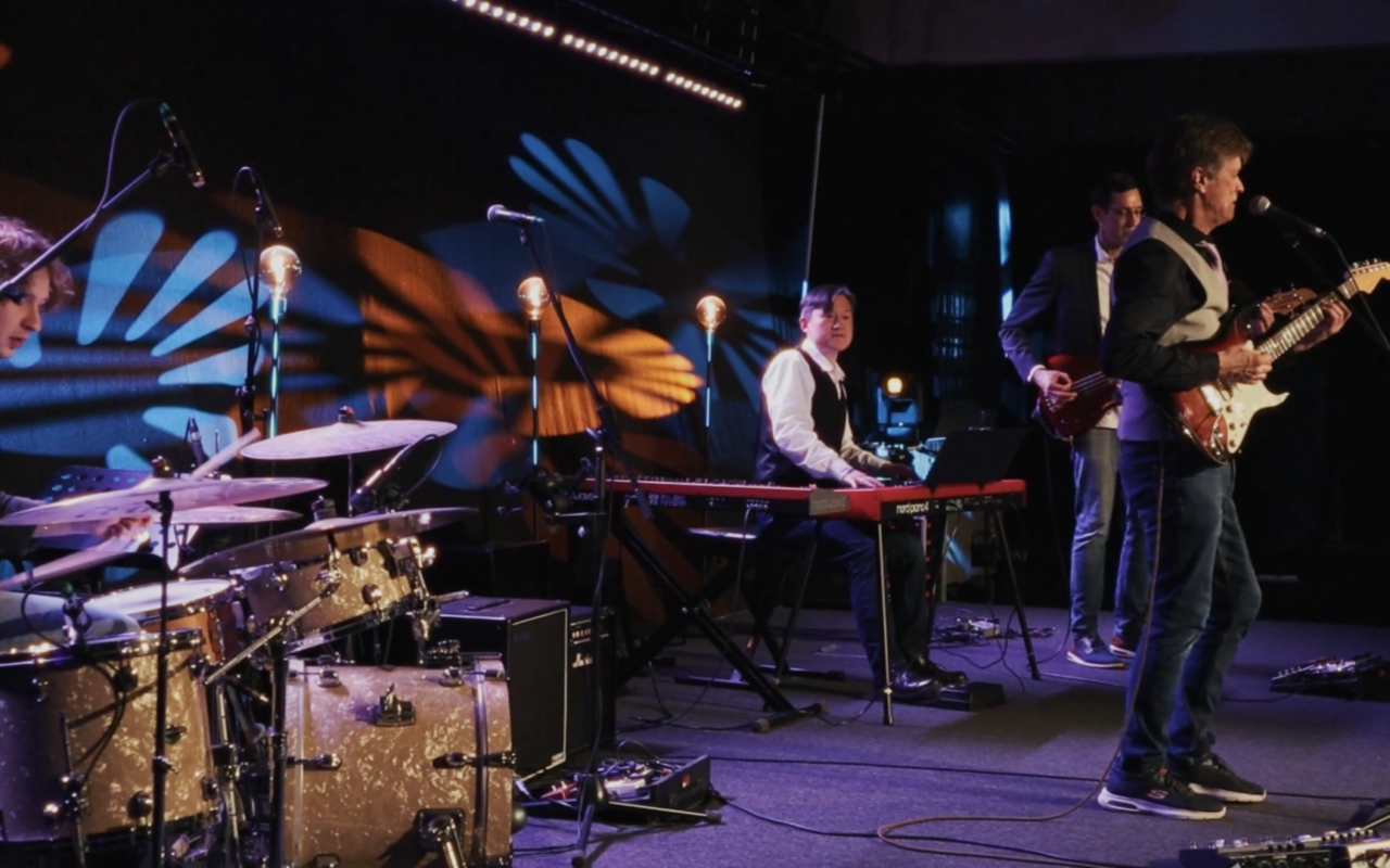 Die Band German Tyler & Friends live auf der Bühne